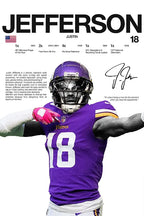 Classic American Football Sports Star Art Poster