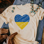 Ukraine T shirt women, female streetwear clothing