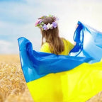 Outdoor Ukraine Flag