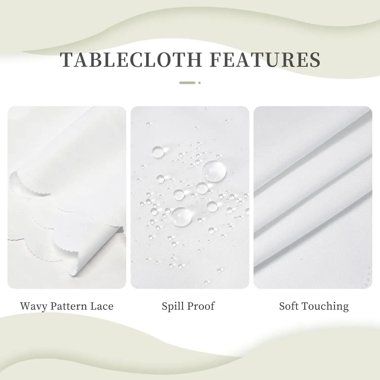 Jewish Happy Hanukkah Menorah rectangle Tablecloth