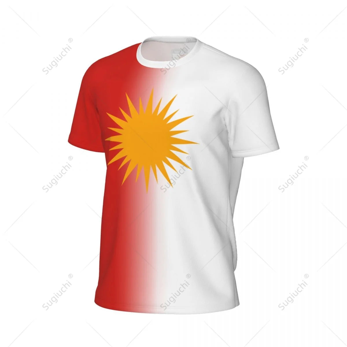 Sports T-shirt Yezidi Flag