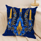Ukraine Flag Aesthetic Cushion Cover Pillow