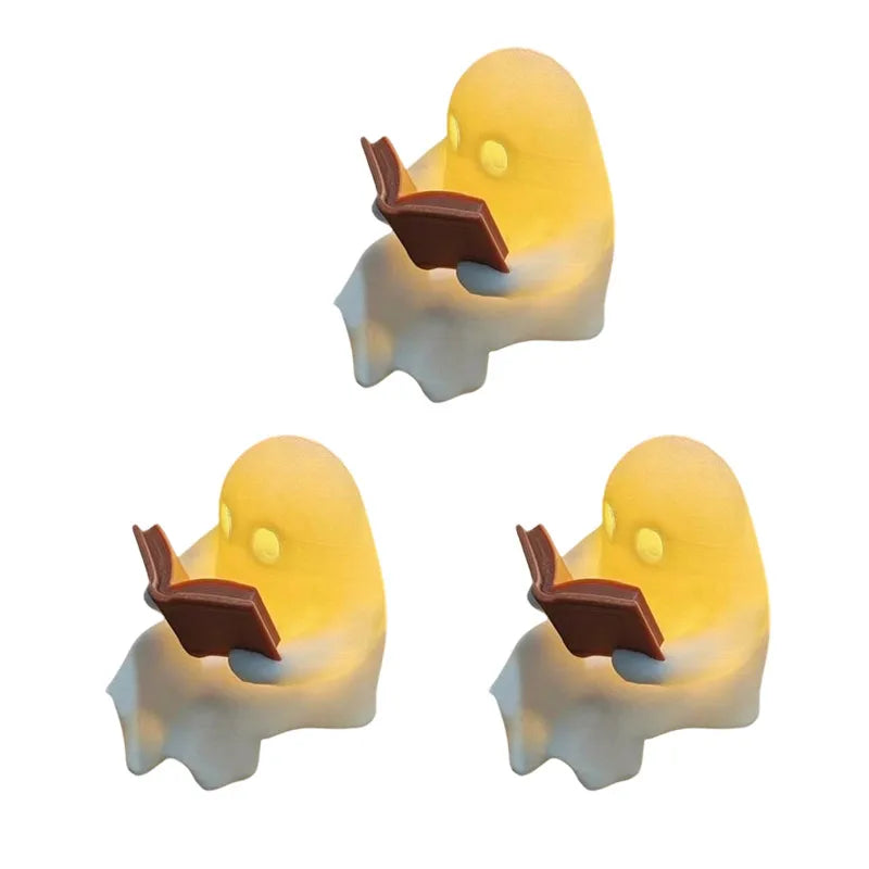 Halloween Desktop Luminous Reading Ghost Ornaments