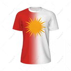 Sports T-shirt Yezidi Flag