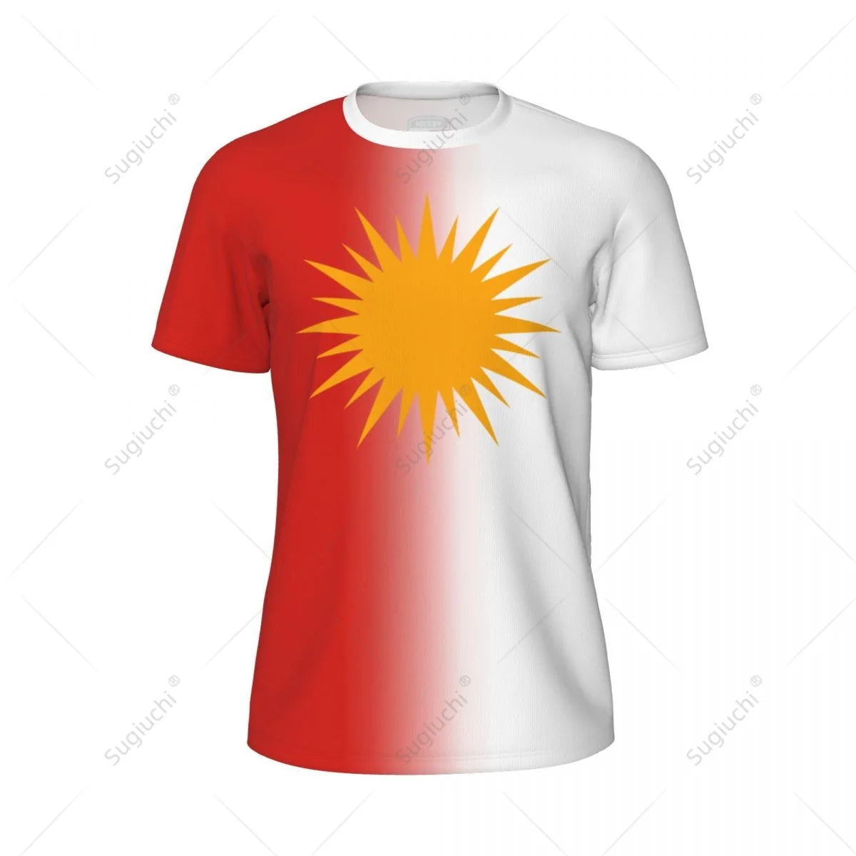 Sports T-shirt Yezidi Flag