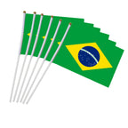 Mini Brazil Flags for Parade