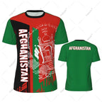 Afghanistan Flag Men Sports T-shirt