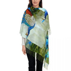 Ladies Long Peacock Cute And Beautiful Scarves