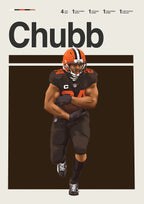 Classic American Football Star Athletes Highlights Achievements Posters