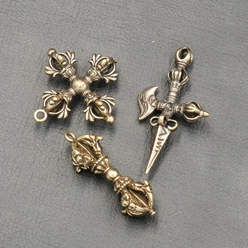 Nepal Tibetan Buddhist Vajra Copper Crafts