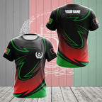 Summer Customized Afghanistan Flag Graphic T-shirts
