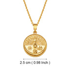 Yezidi Lalish Peacock Pendant Necklaces Stainless Steel