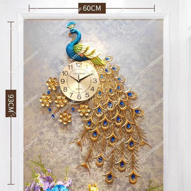 Peacock Wall Clock