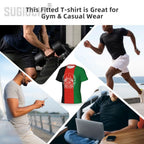 Tight Sports T-shirt Afghanistan Flag