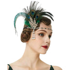 Peacock Feather Headband