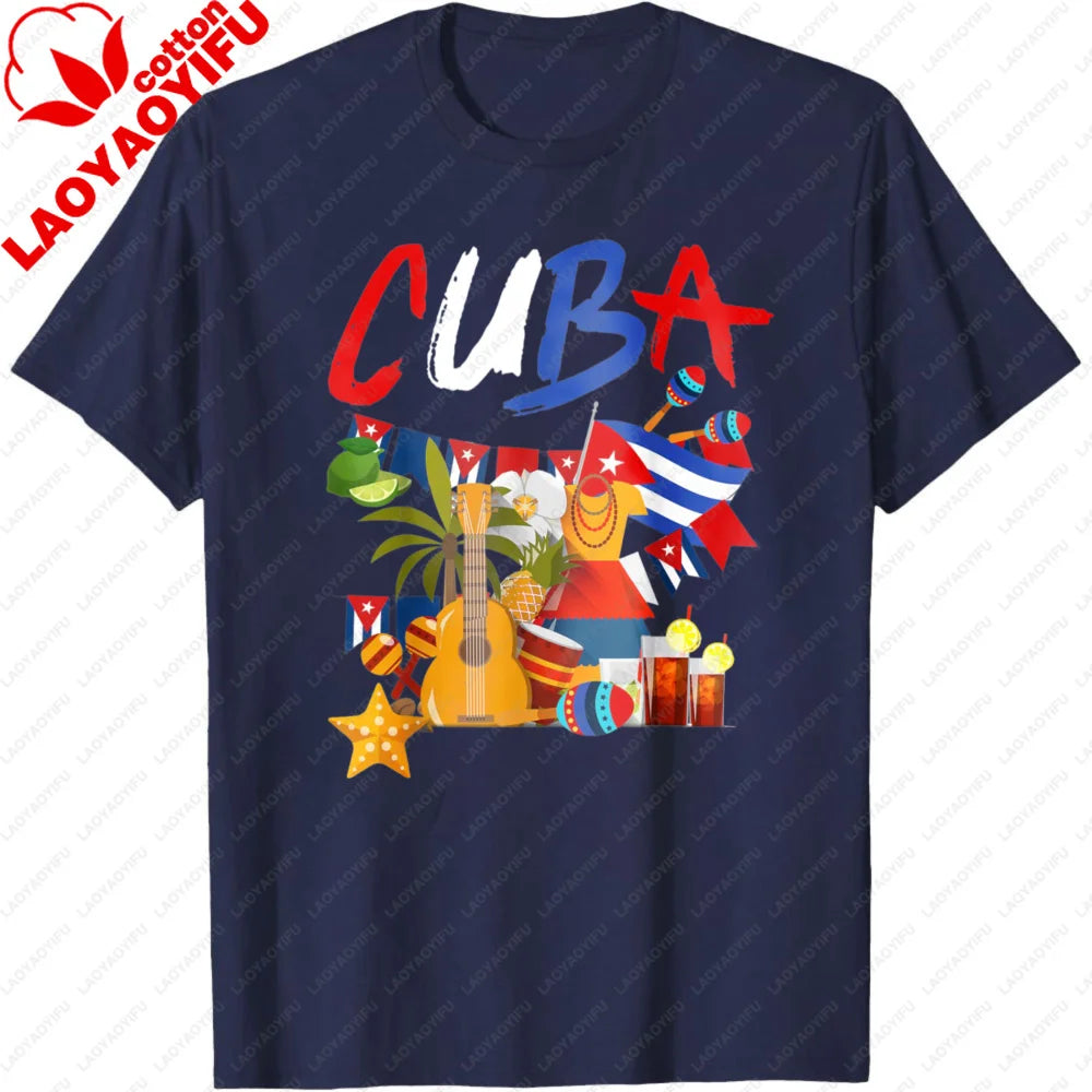 Cuba Flag Graphic T-Shirt