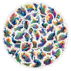 Peacock Stickers, for phone case, laptop, and more