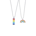 LGBTQ Rainbow Pendant Necklace