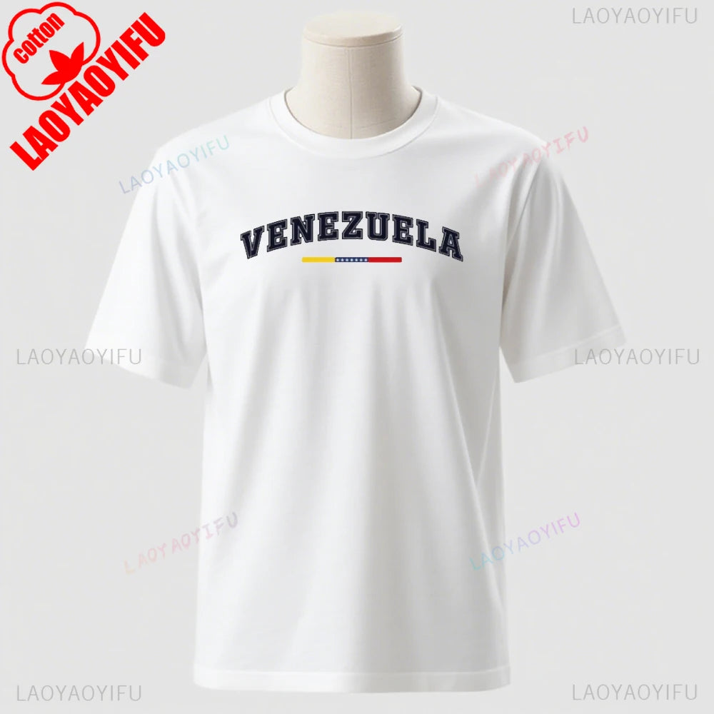 Venezuela Tshirt Classic College Style Venezuelan Flag