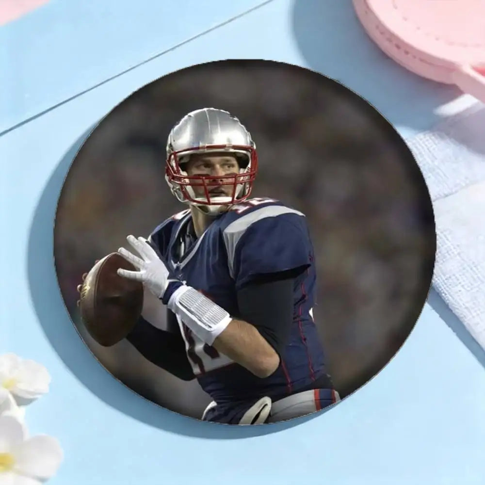 Football player Tom Brady Brooches Badges Pins
