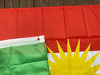 90*150cm Kurdistan flag