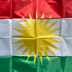 90*150cm Kurdistan Flag Hanging Polyester