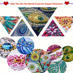 Peacock Diamond Art Table Kit