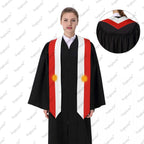 Class Of 2026 Yezidi Flag Graduation Scarf