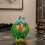 Luxury Peacock Statue Resin Figurine