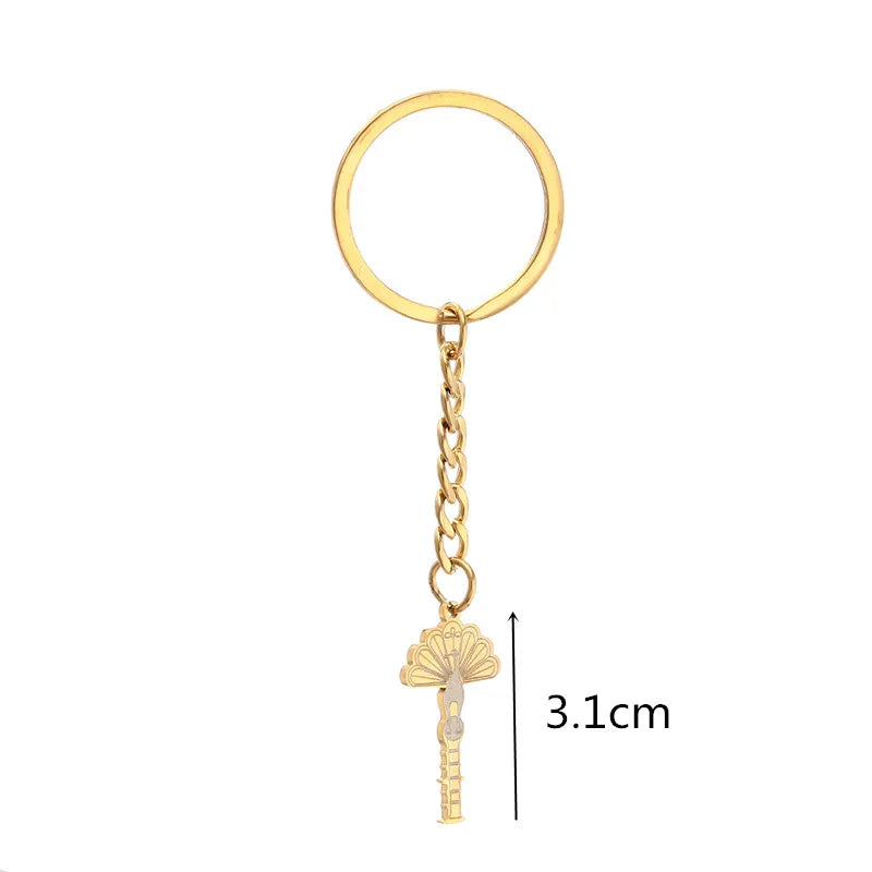 Stainless Steel Yezidi Lalish Keychain