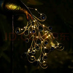 1Pc Peacock Solar Garden Lamp