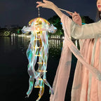 1Pcs Jellyfish Lamp Portable Flower Home Decoration