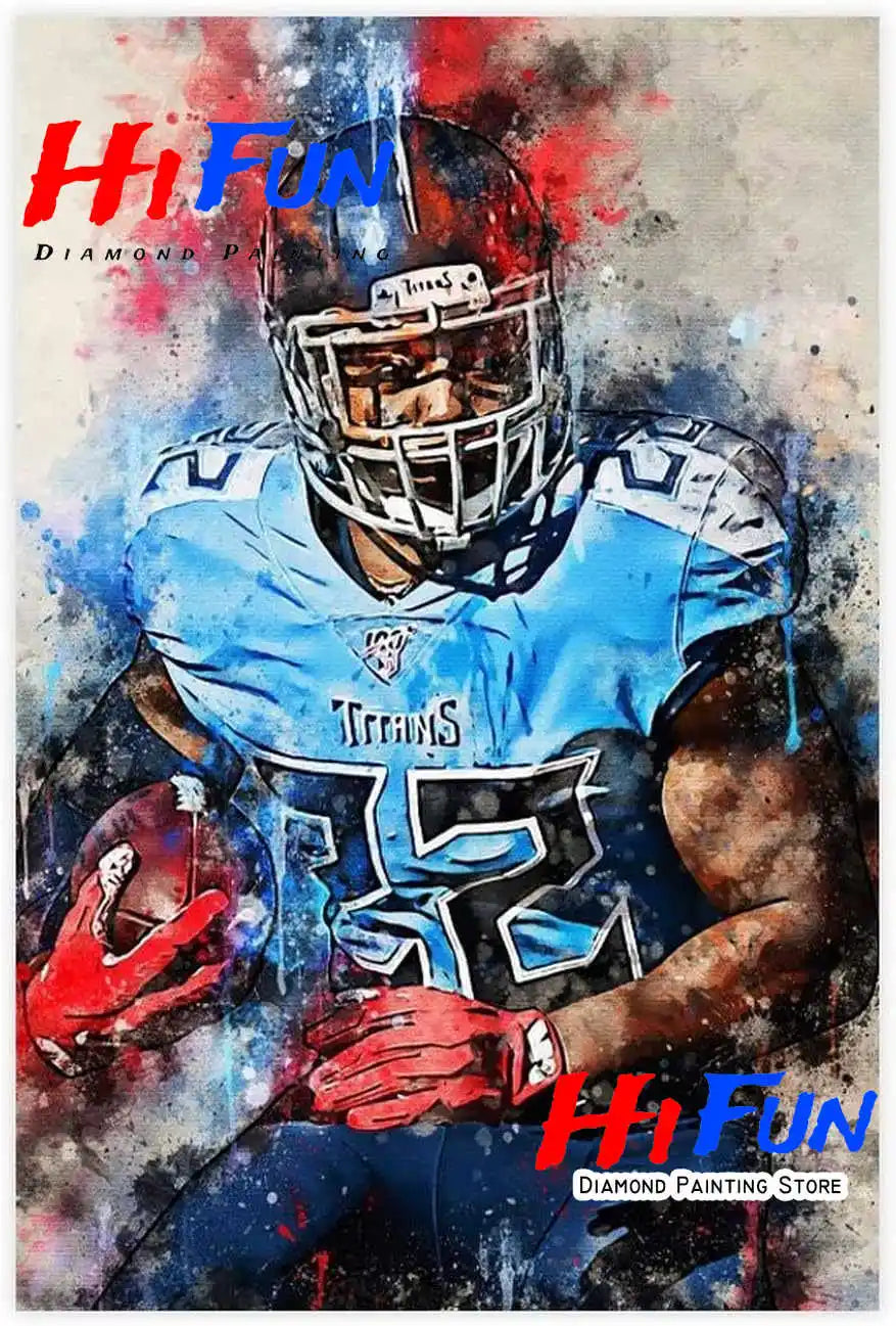 American Football Athlete Portraits