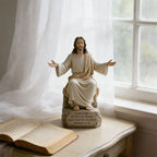 Jesus Open Arms Blessing Statue