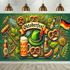 Oktoberfest Beer Theme Celebration Background