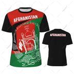 Afghanistan Flag Men Sports T-shirt