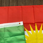 90*150cm Kurdistan flag