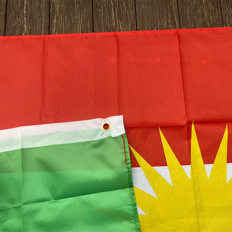 90*150cm Kurdistan flag