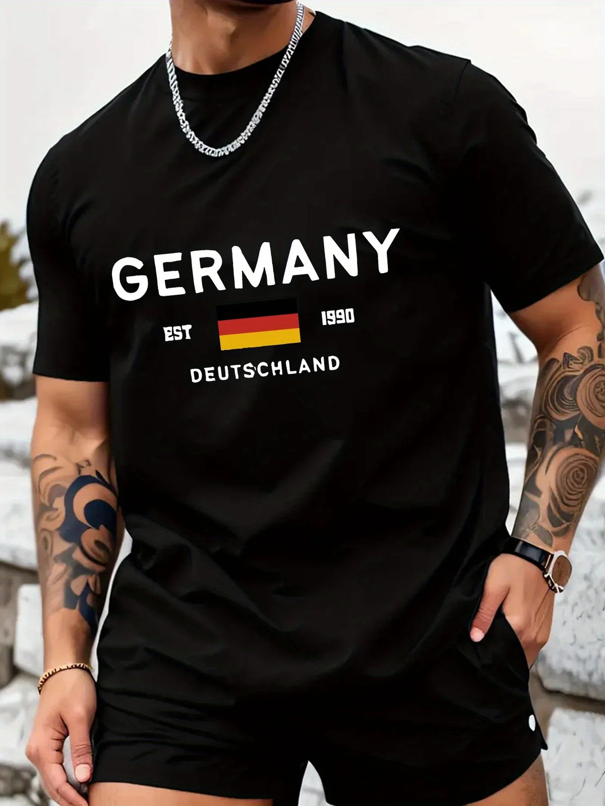 Patriotic German Flag T-shirt