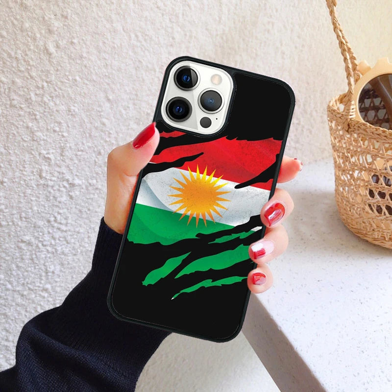 Kurdistan Flag Phone Case for iPhones