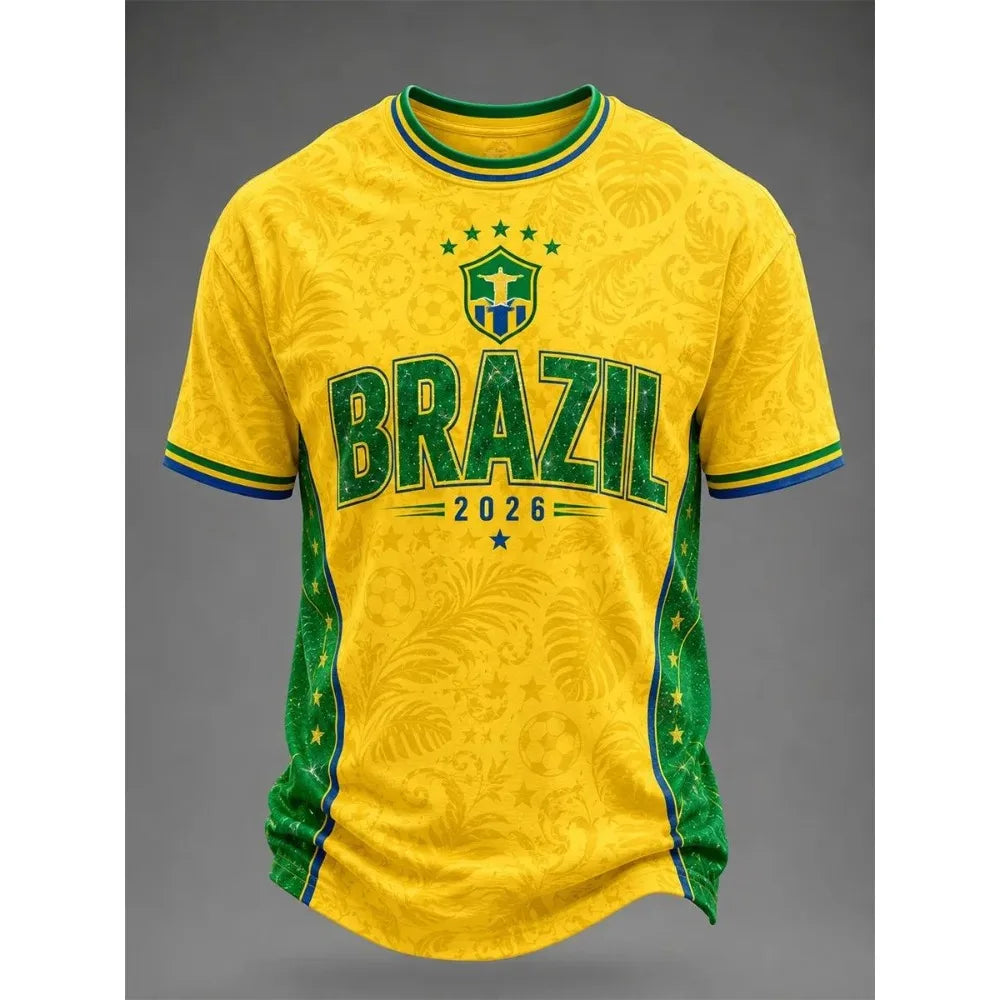 Brazil National Team Short Sleeve Tee