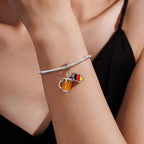 German Beer Flag Pendant Fit Bracelet