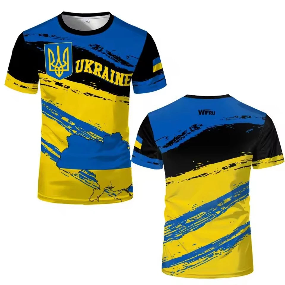 Ukraine Patriotic T Shirt