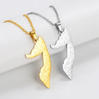 Somalia Map Pendant Necklaces