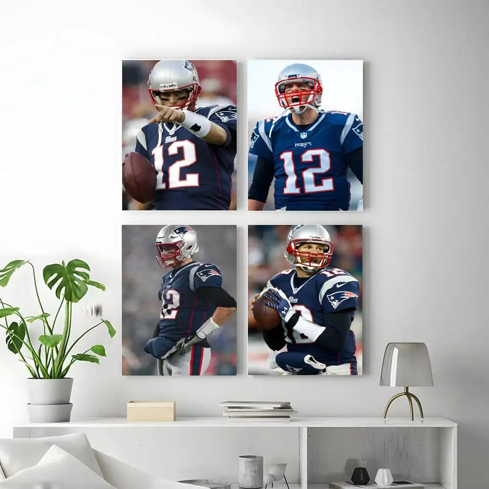 Actor T-Tom Brady Poster Wall