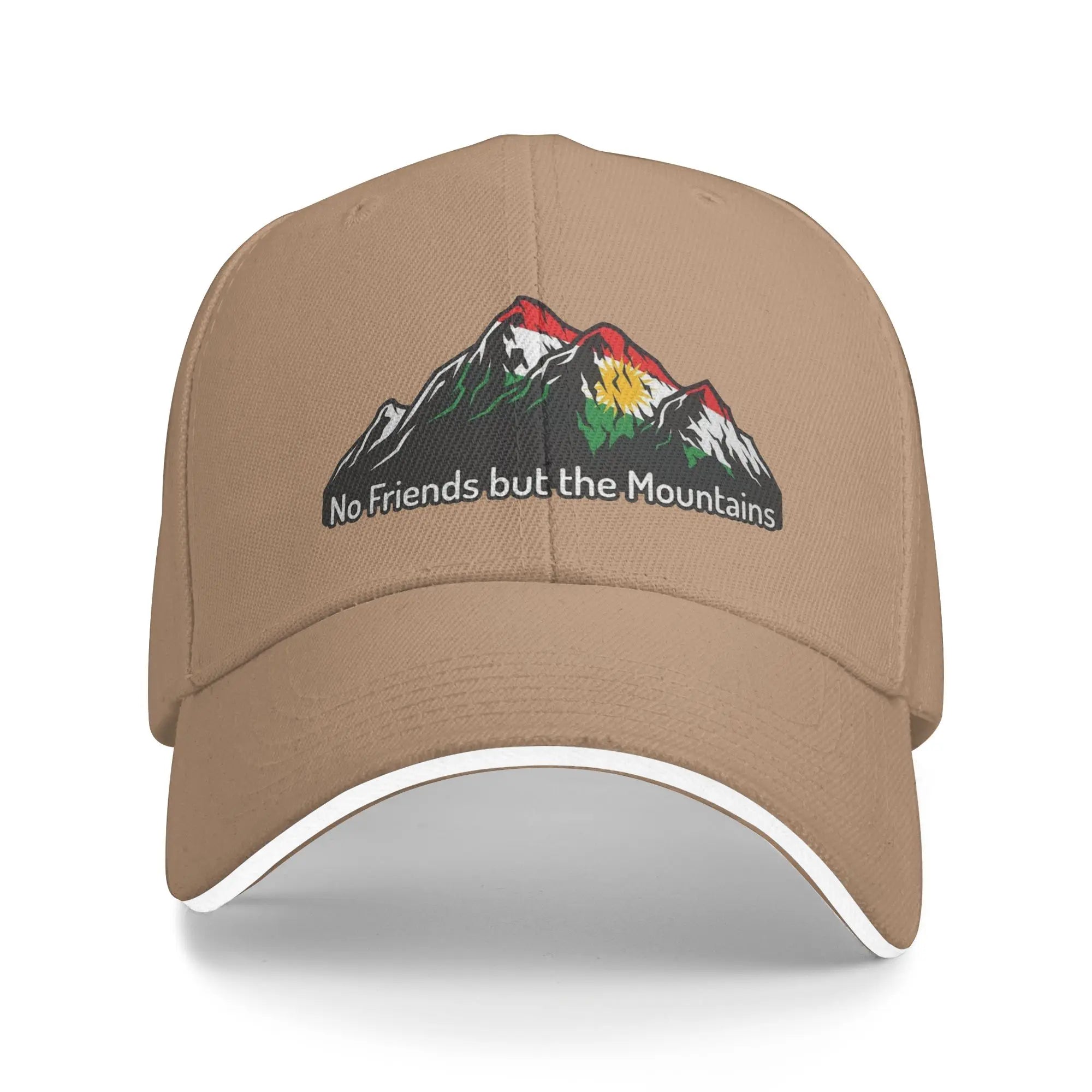 Kurdistan Baseball Cap No Friends but the Mountains