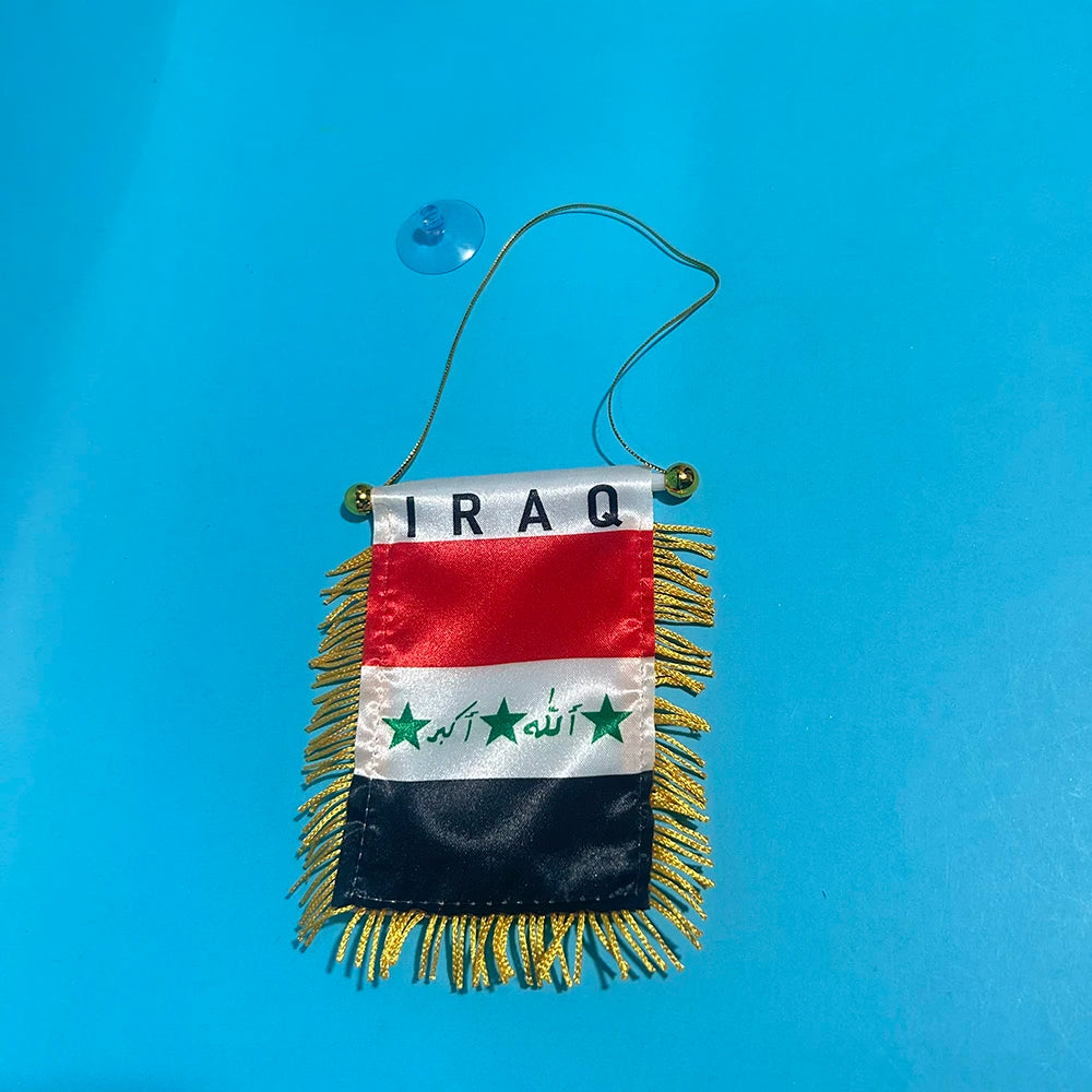 Iraq Car Flag