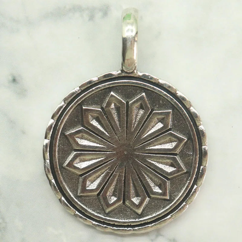 Stainless steel Yezidi Lalish Peacock