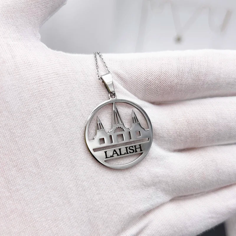 Yazidi Lalish Temple Necklace Stainless Steel