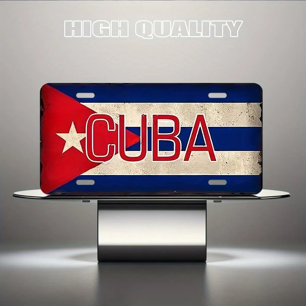 Cuban License Plate